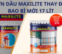 Giới thiệu thùng 17 lít và diện mạo mới của sơn dầu cho gỗ và kim loại Maxilite từ Dulux