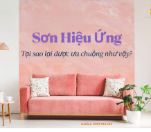 Sơn Hiệu Ứng - Báo Giá Sơn Hiệu Ứng & Hướng Dẫn Thi Công Chi Tiết