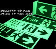 Sự khác biệt giữa sơn dạ quang, sơn huỳnh quang và sơn phản quang