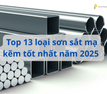 Top 13 loại sơn sắt mạ kẽm thông dụng trên thị trường hiện nay