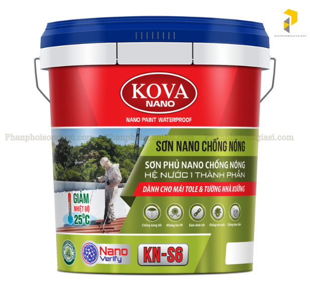 Sơn chống nóng KOVA NANO KN-S6