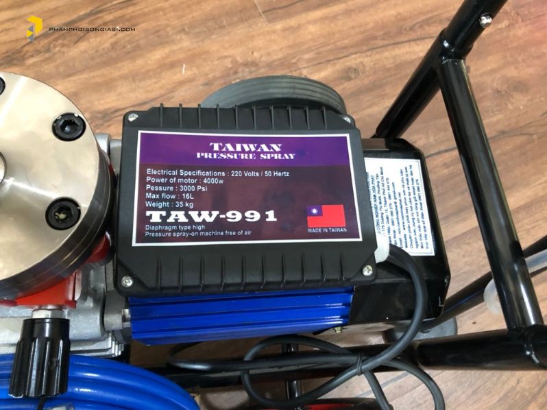 Đặc điểm vượt trội của máy phun sơn TAW-991
