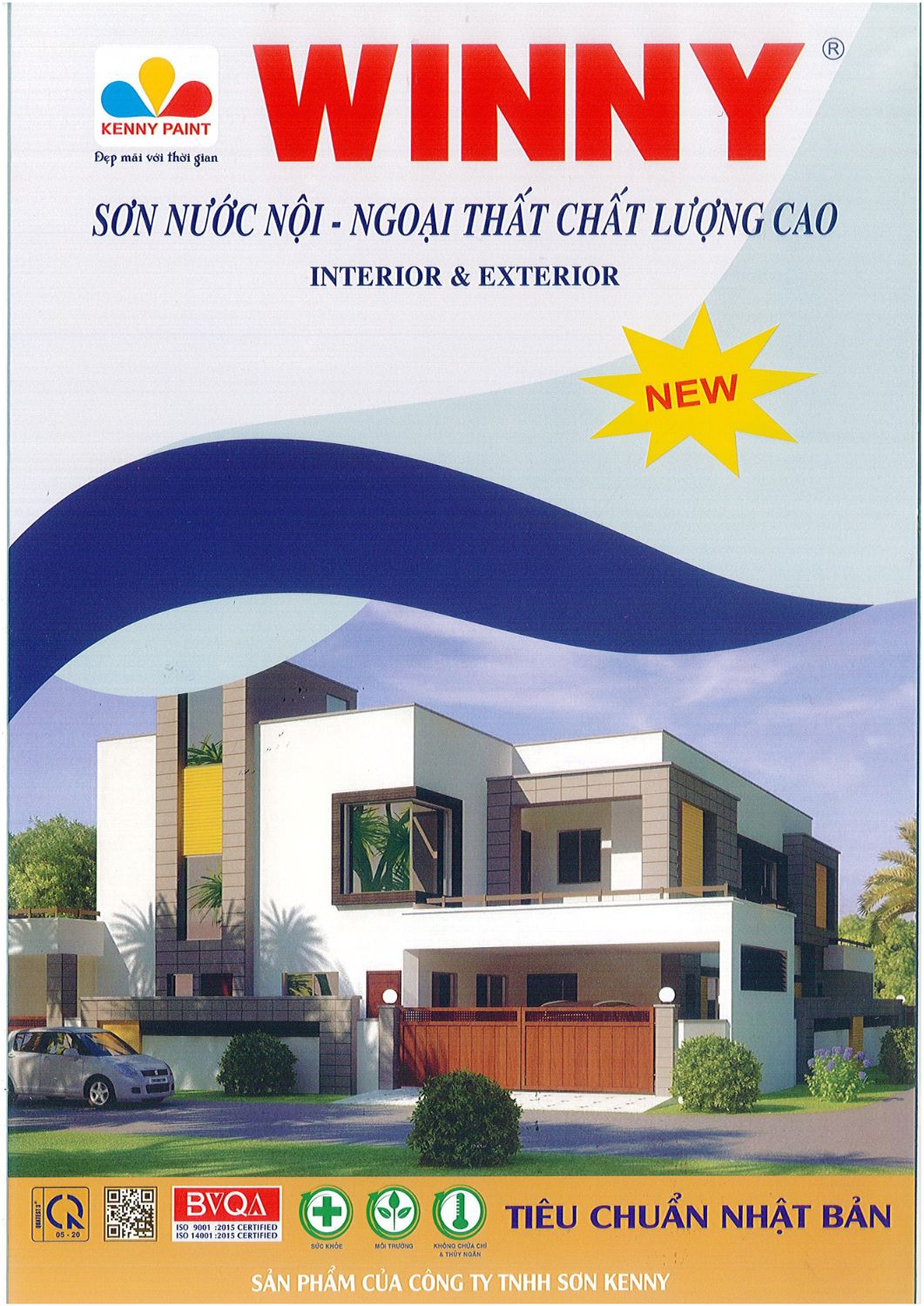Bảng màu sơn kinh tế Winny