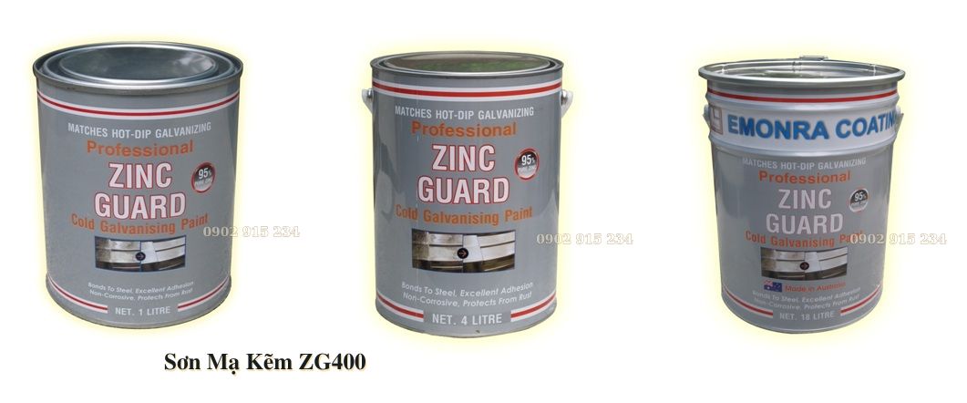 sơn mạ kẽm lạnh ZG400