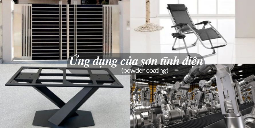 Ứng dụng của sơn tĩnh điện
