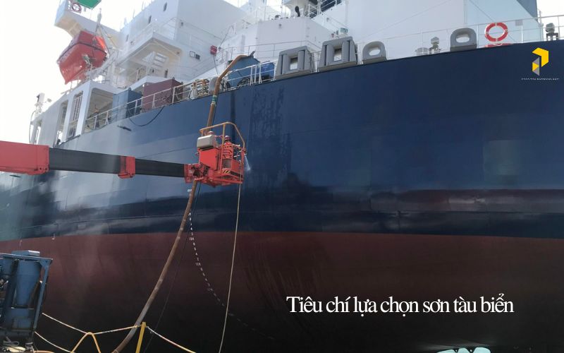 Tiêu chí lựa chọn sơn tàu biển