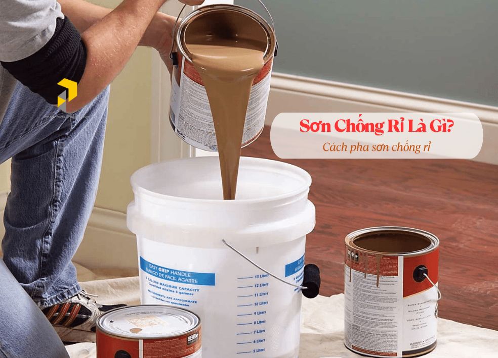 Quy trình thi công Sơn Chống Rỉ đúng cách