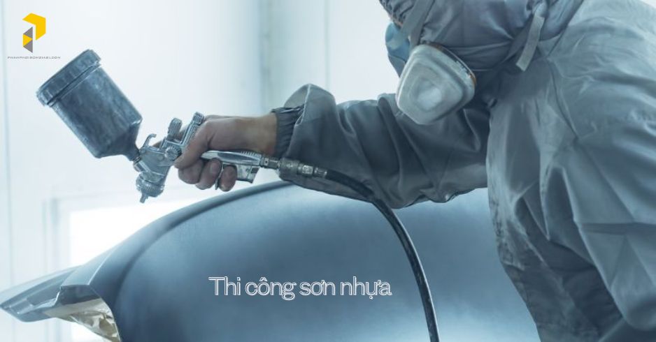 Những lưu ý khi chọn sơn nhựa và thi công sơn