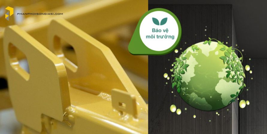 Sơn tĩnh điện bền, đẹp thân thiện với môi trường