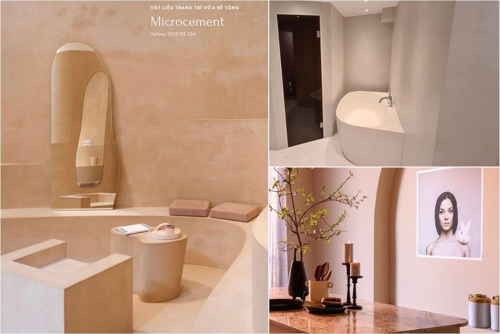 Vữa bê tông microcement