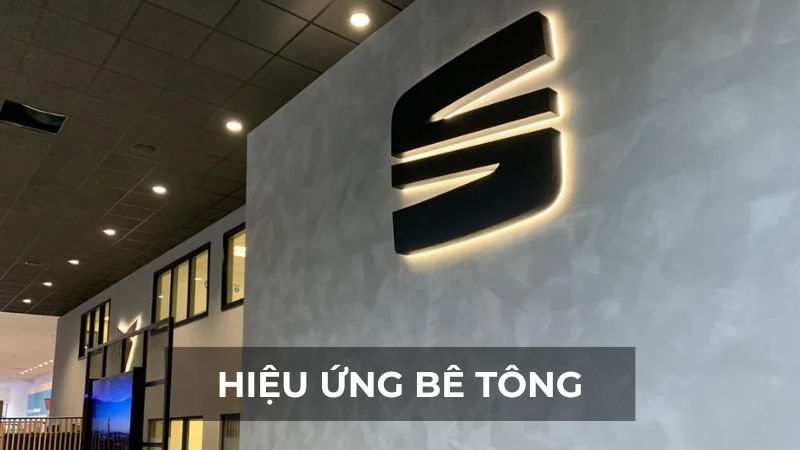 Hiệu ứng sơn bê tông