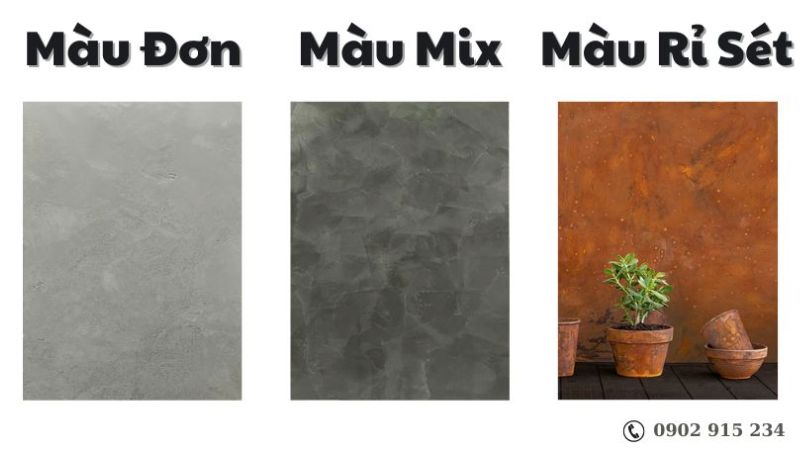 Các loại sơn hiệu ứng phổ biến thương hiệu sơn OANI