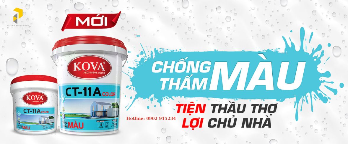 Chất chống thấm màu KOVA CT-11A Color