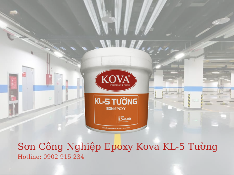 Sơn công nghiệp EPOXY KOVA KL-5 tường