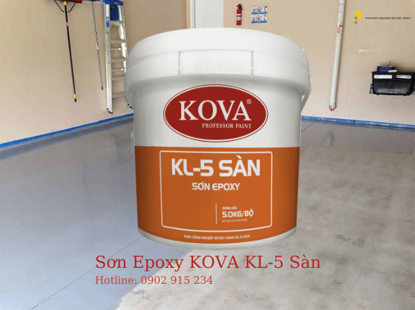 Sơn công nghiệp EPOXY KOVA KL-5 Sàn