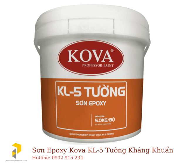 Thông tin sản phẩm Kova KL-5 Tường kháng khuẩn