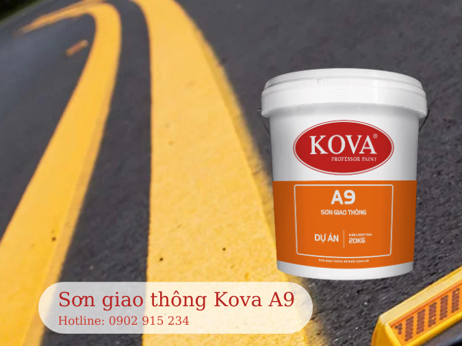 sơn giao thông kova a9