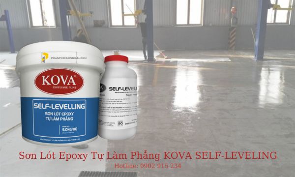 Sơn Lót Epoxy Tự Làm Phẳng KOVA SELF-LEVELING