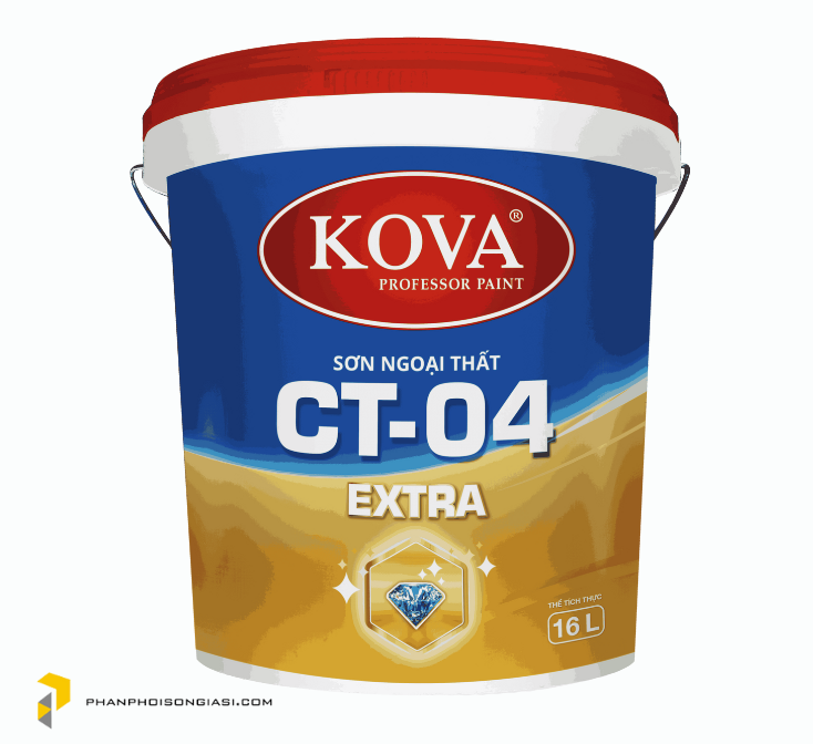 Sơn ngoại thất cao cấp Kova CT-04 Extra