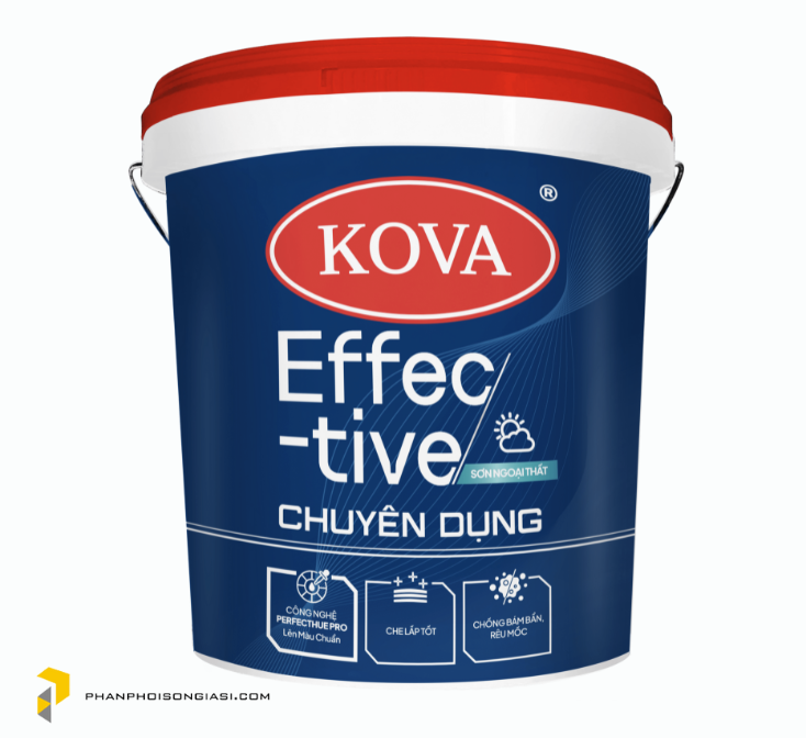 Sơn ngoại thất cao cấp KOVA Effective Chuyên Dụng