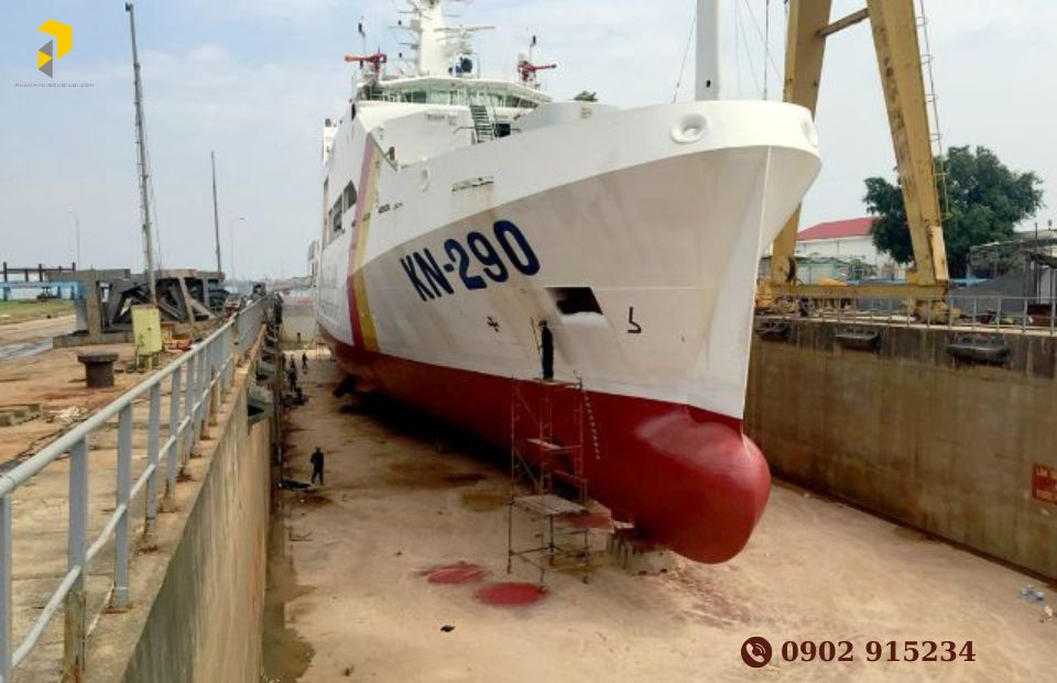 Thi công sơn Hải Âu cho tàu thuyền tại Bà Rịa -Vũng Tàu