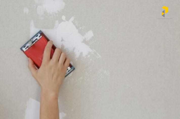 Xử lý bề mặt trước khi thi công sơn giả đá