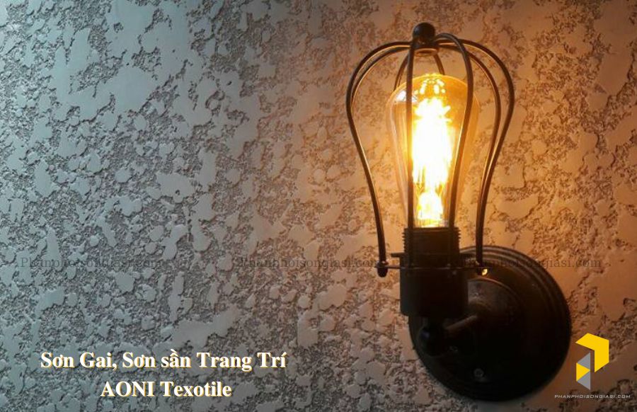 Sơn Gai, Sơn sần Trang Trí  AONI Texotile