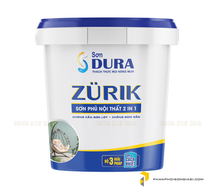 sơn phủ nội thất 2 in 1 zurik