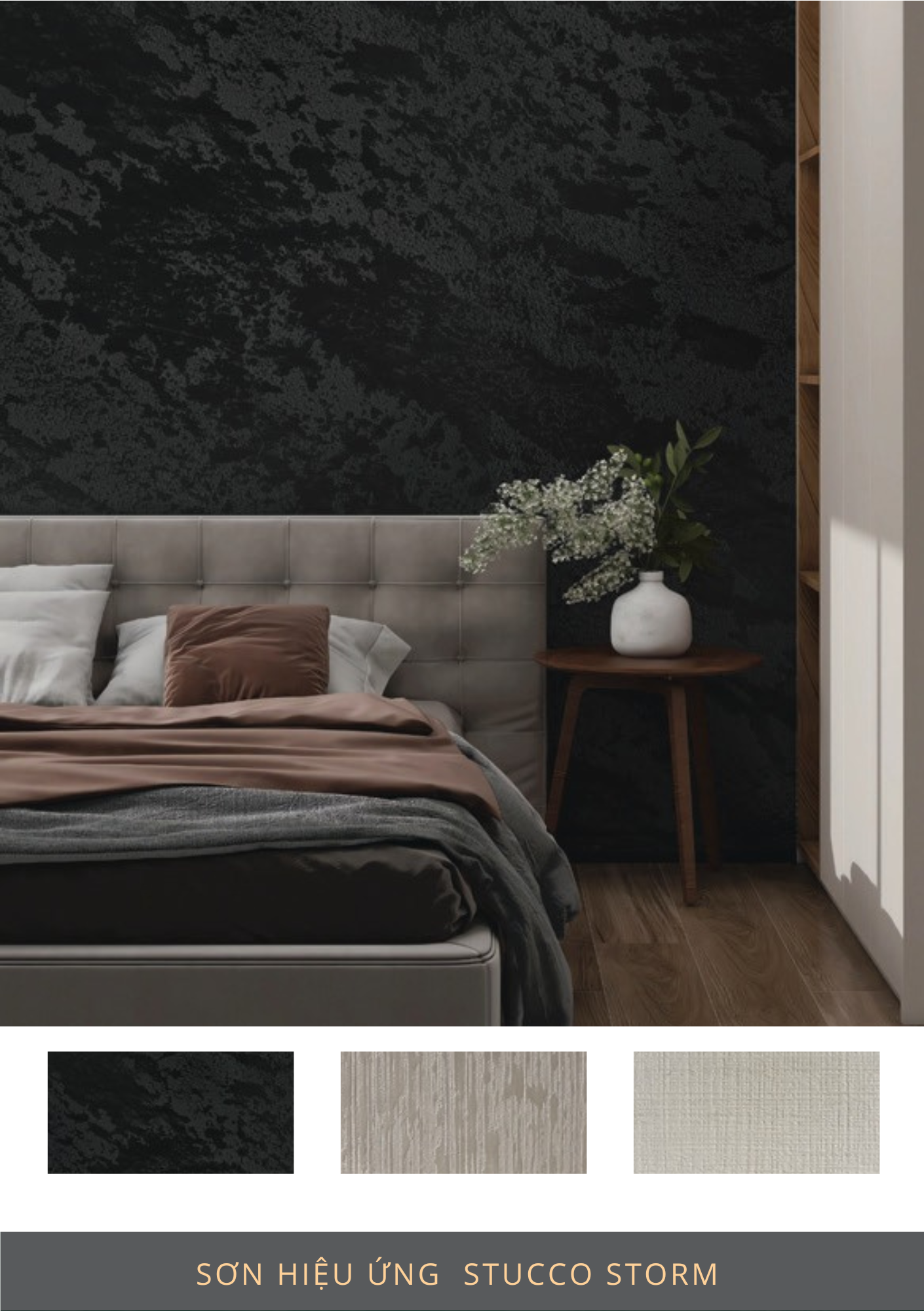 Hiệu Ứng Sóng Đá Stucco Storm 