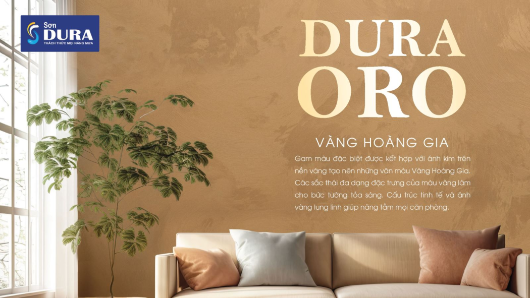 Sơn hiệu ứng kim loại Dura Oro
