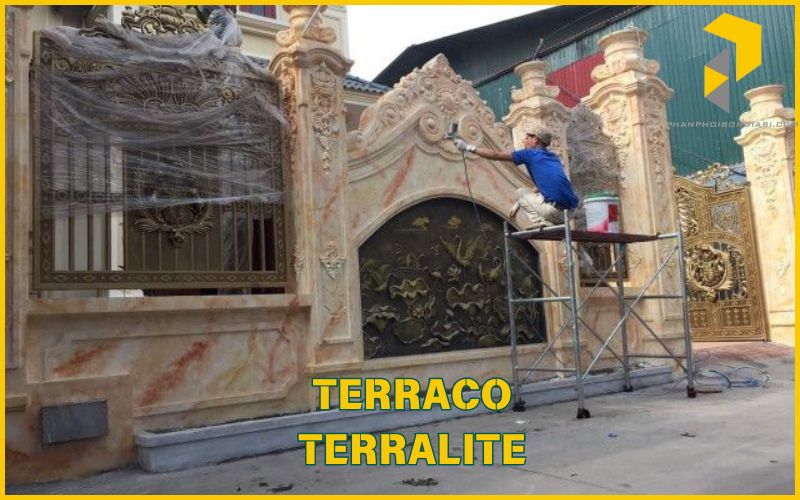 sơn giả đá terraco