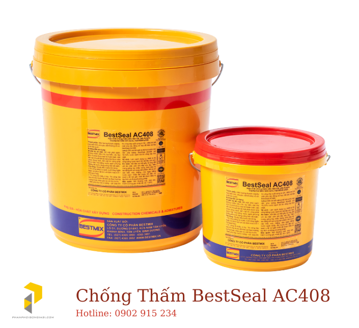 BestSeal AC408 - Chống thấm siêu đàn hồi gốc Acrylic Co-polymer