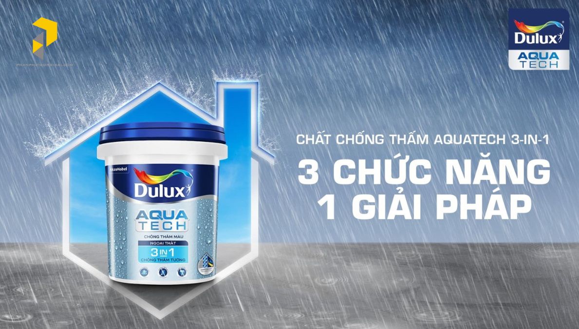 Chất Chống Thấm Màu Dulux Aquatechtm 3in1 - 6kg