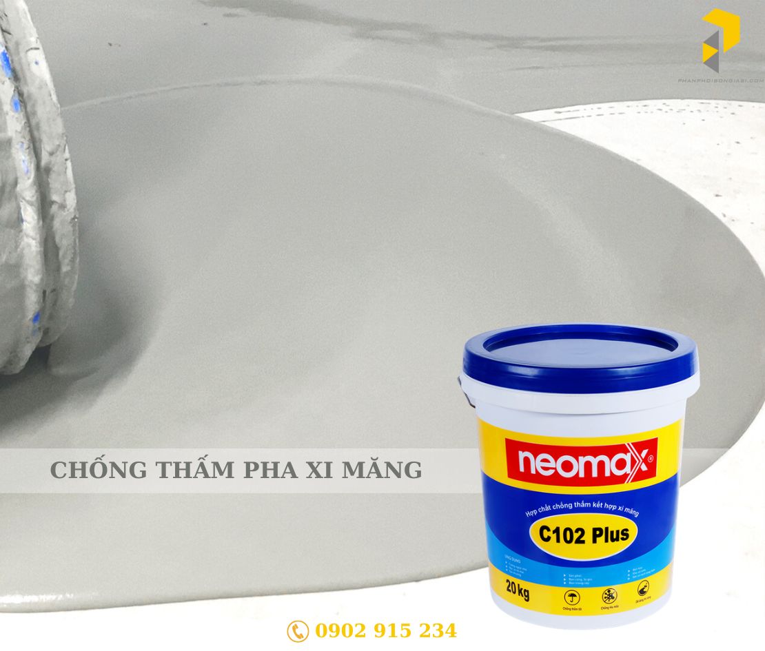 Chống thấm pha xi măng neomax C102 plus