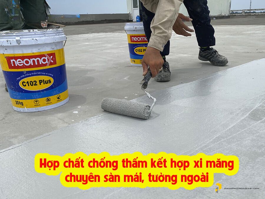 Cách thi công chống thấm Neomax C102Plus