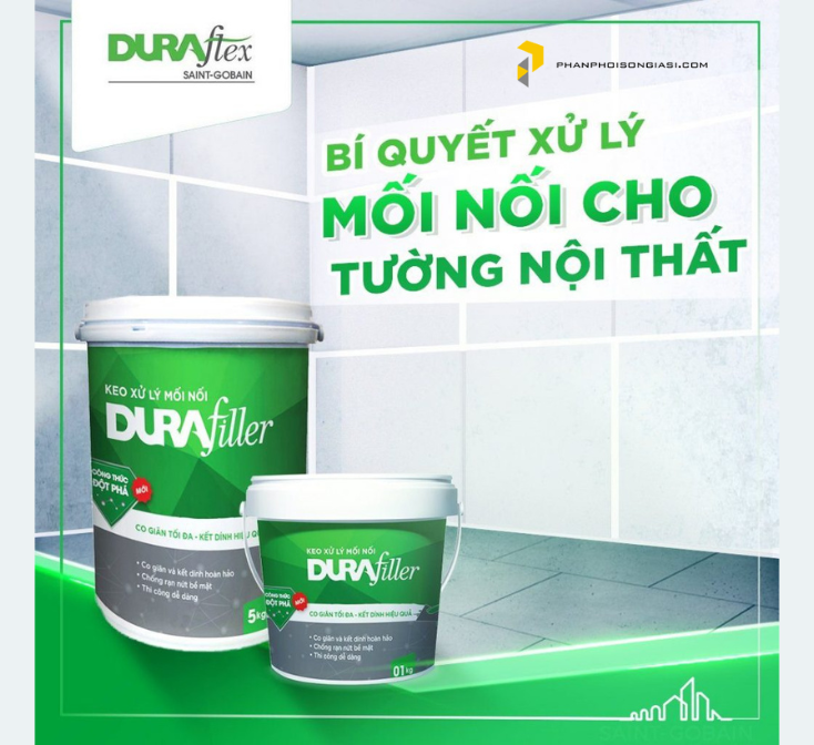 Bột - keo xử lý mối nối DURAfiller