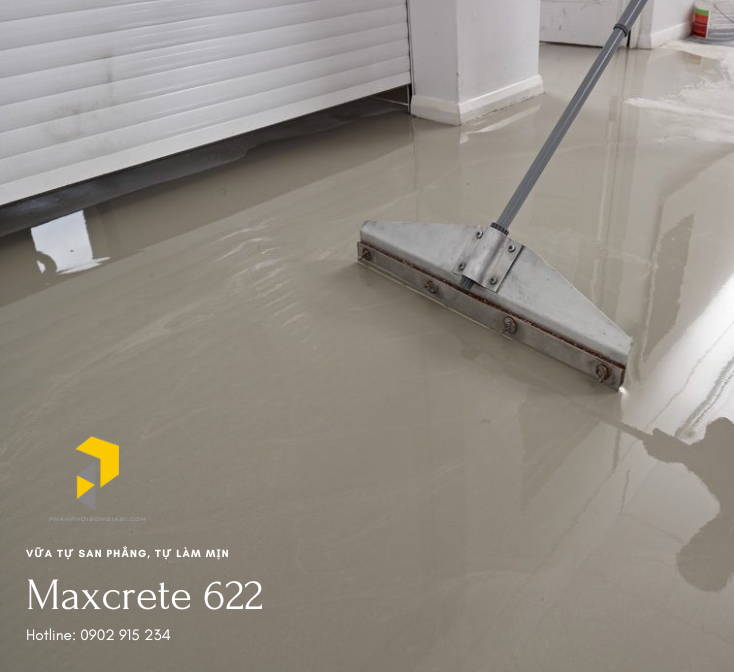 Ưu điểm của vữa tự san phẳng Maxcrete 622