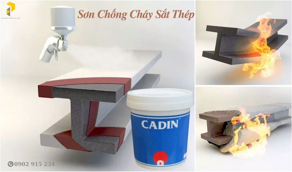 Sơn chống cháy cho thép CADIN A451