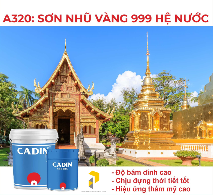 Sơn nhũ hệ nước CADIN A320