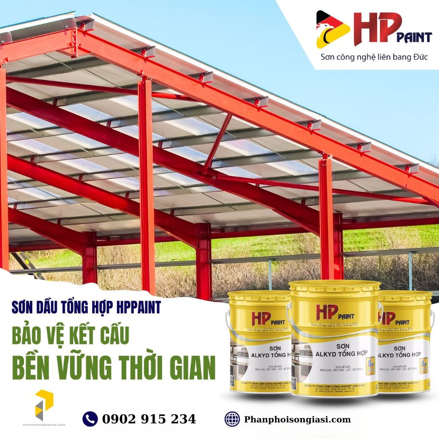 Sơn Alkyd tổng hợp HP Paint