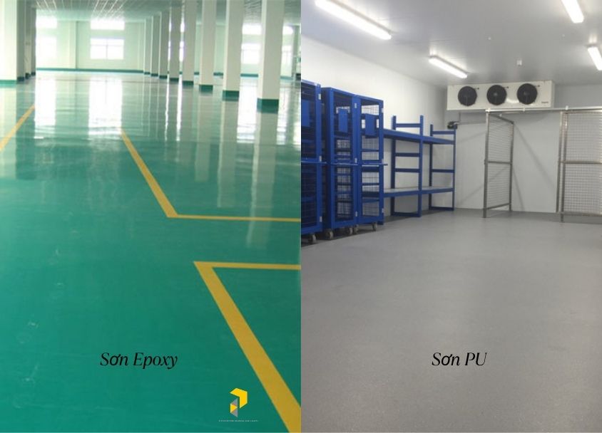 So sánh sơn Epoxy và sơn PU