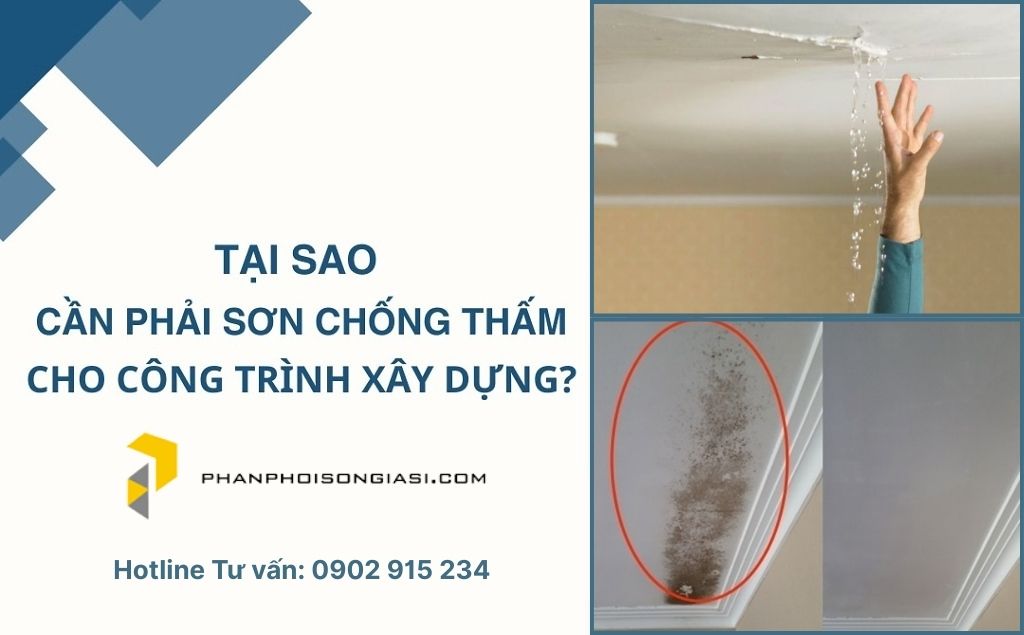 Tại sao cần sơn chống thấm?