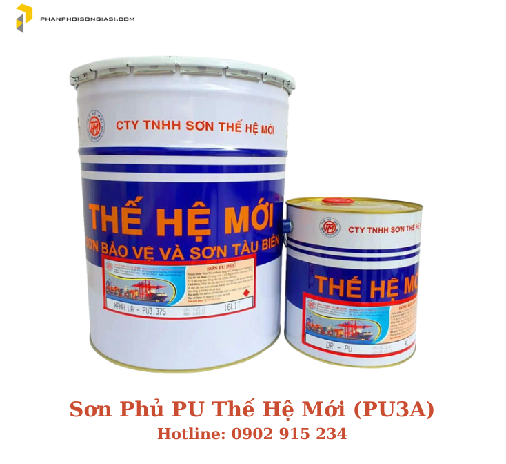 Sơn phủ PU Thế Hệ Mới Cho Tàu Biển - PU3A