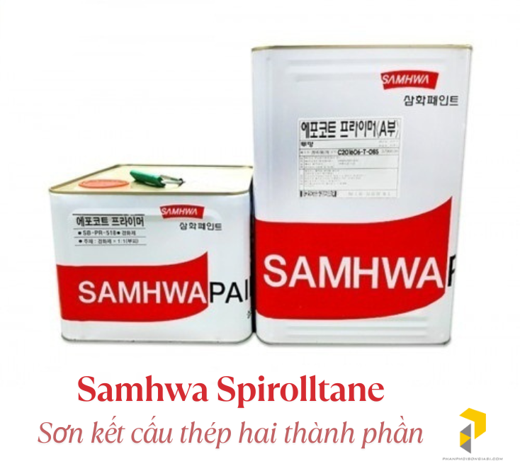 Sơn kết cấu thép hai thành phần Spirolltane