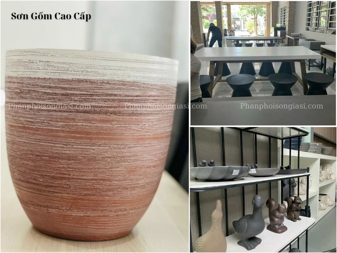 sơn gốm ngày càng được ưa chuộng và sử dụng rộng rãi