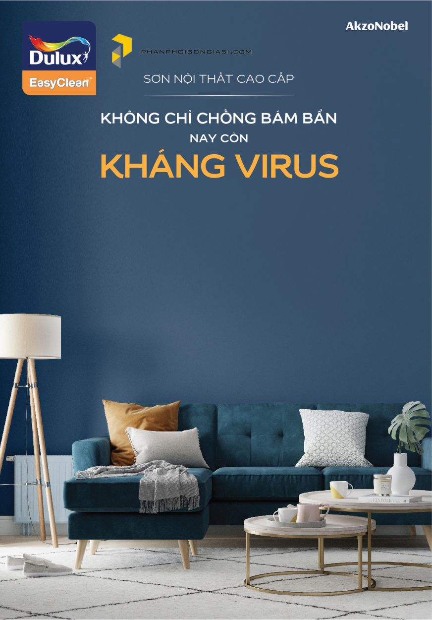 Bảng màu sơn nội thất dulux easyclean
