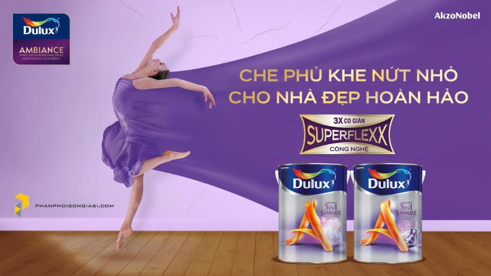Dulux Ambiance 5in1 Superflexx - Z611B Siêu Bóng