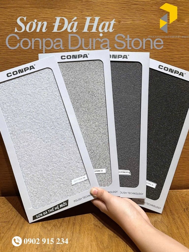 Bảng màu sơn đá Conpa Dura Stone
