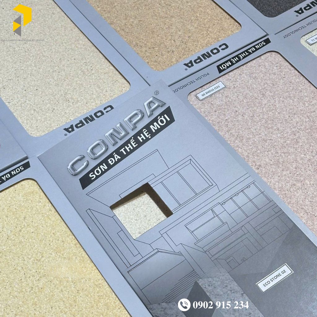 Sơn đá thế hệ mới Conpa Dura Stone