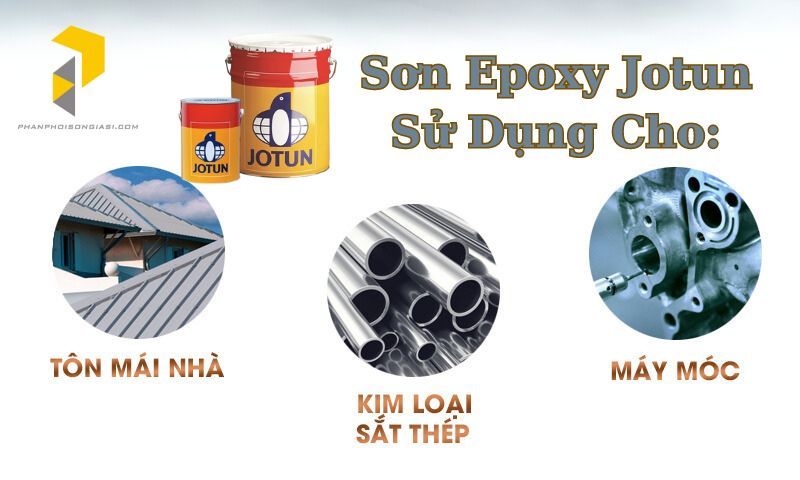 Ứng Dụng của sơn epoxy jotun